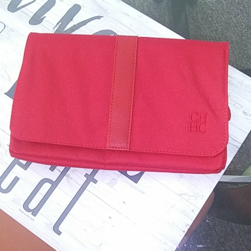 Carolina herrera flap clutch